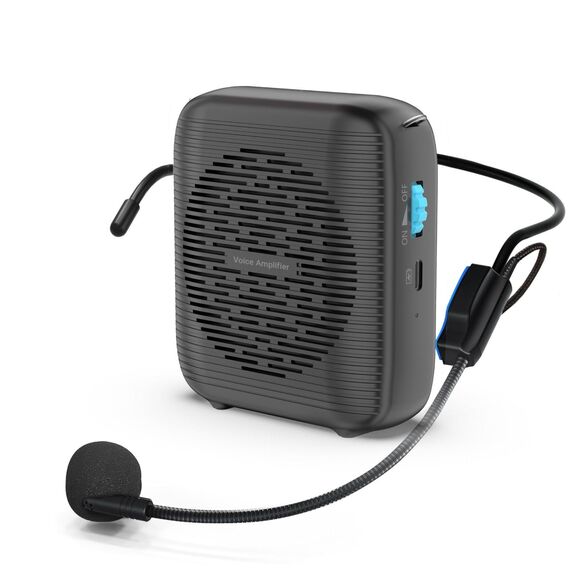 Other - Voice Amplifier Portable for Teachers, Coaches : Black Microphone Rechargeable
